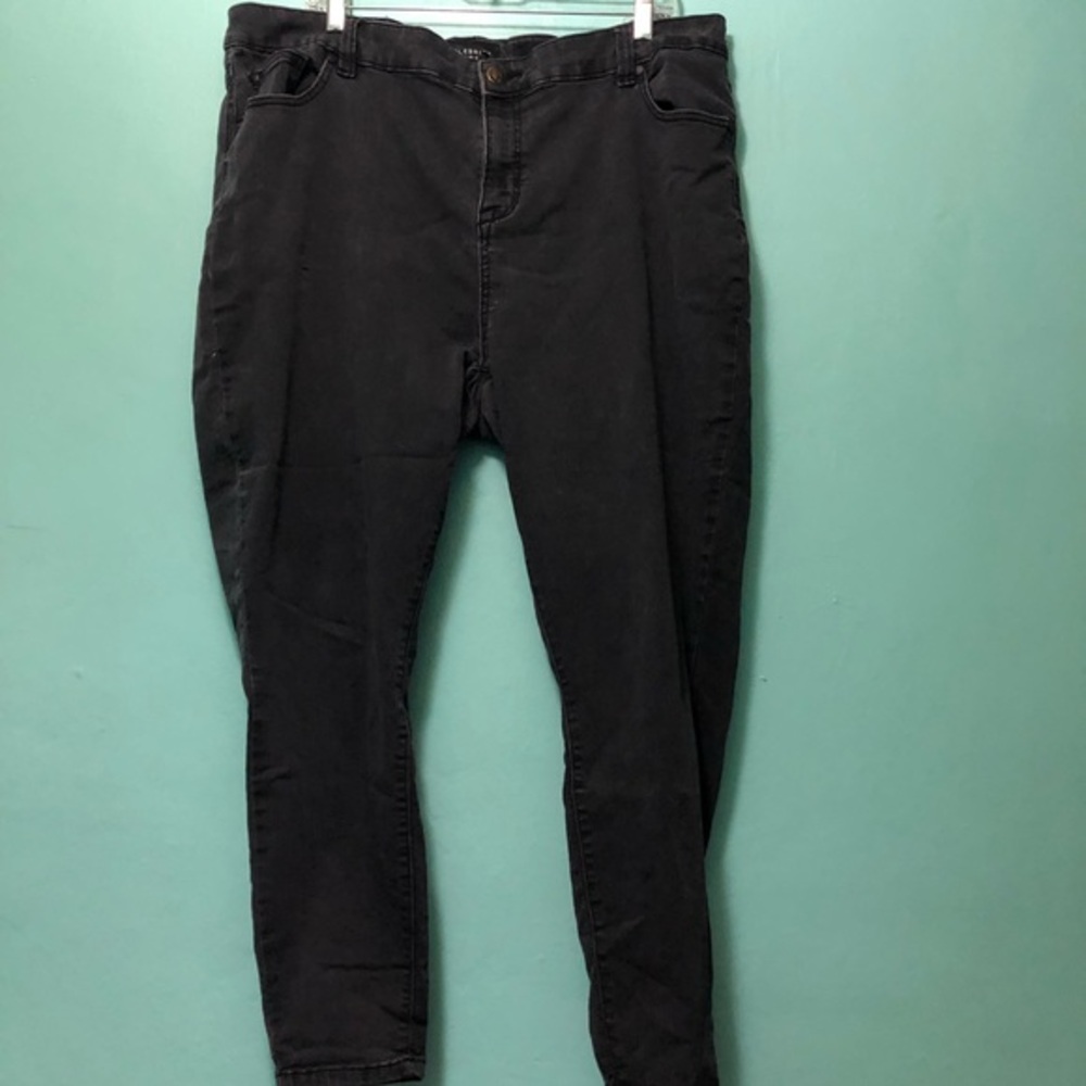 Celebrity pink jeans mid rise ankle skinny size 20 plus size